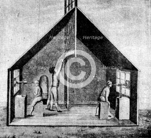 Old Semaphore Station, Telegraph Hill, 1895. Creator: Unknown.