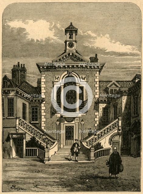 'Old Serjeants' Inn', 1878, (1897). Creator: Unknown.