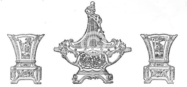 Old Sèvres porcelain, sold for £10,500, 1874. Creator: Unknown.