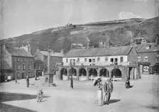 Old Shambles and Market Place, Settle c1896. Artist: Anthony Horner