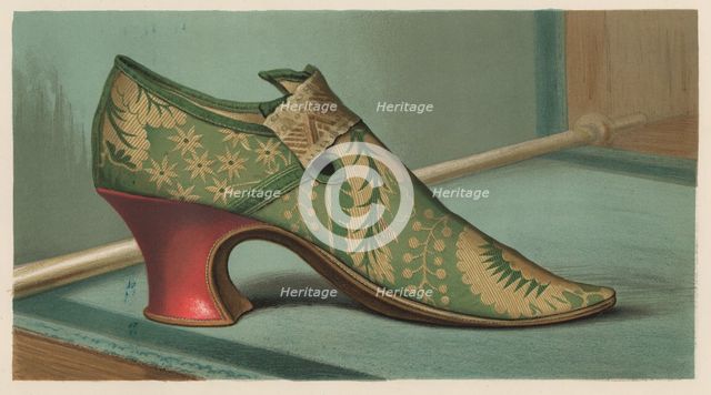Old shoe of unknown provenance, 1885.  Creator: Unknown.