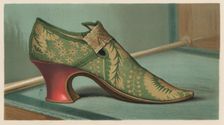 Old shoe of unknown provenance, 1885. Creator: Unknown