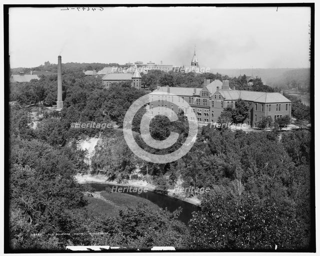 Old soldiers' home, Minnesota, c1908. Creator: Unknown.