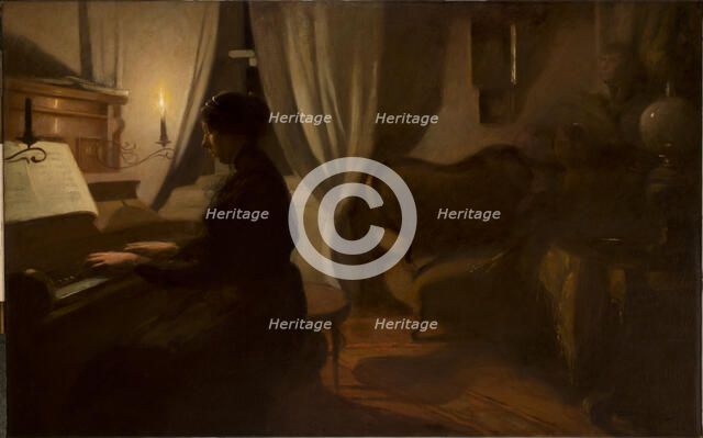 Old Song, 1908-. Creator: Wlodzimierz Tetmajer.