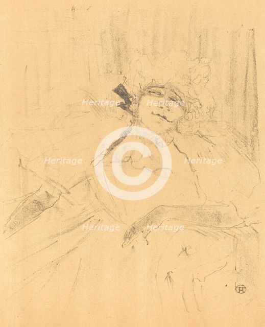 Old Song (Chanson ancienne), 1898. Creator: Henri de Toulouse-Lautrec.