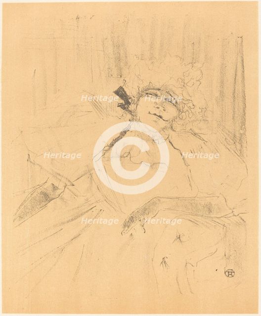 Old Song (Chanson ancienne), 1898. Creator: Henri de Toulouse-Lautrec.