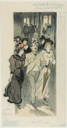 Old Songs, n.d. Creator: Theophile Alexandre Steinlen