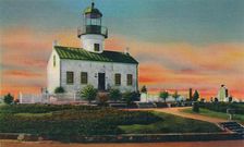 Old Spanish Lighthouse, Built 1850. San Diego, California c1941