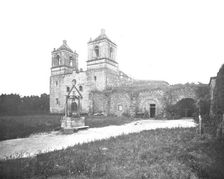 Old Spanish Mission, San Antonio, Texas, USA, c1900. Creator: Unknown