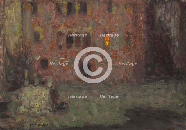 Old Square, c1907. Creator: Le Sidaner, Henri (1862-1939).