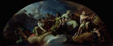 Old Testament Figures in Paradise, 1751/60. Creator: Francisco Bayeu