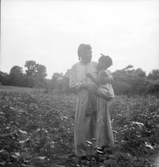Old time Mississippi Negro living on a cotton patch near Vicksburg, Mississippi, 1936. Creator: Dorothea Lange