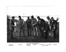 Old Time Professionals c1850s