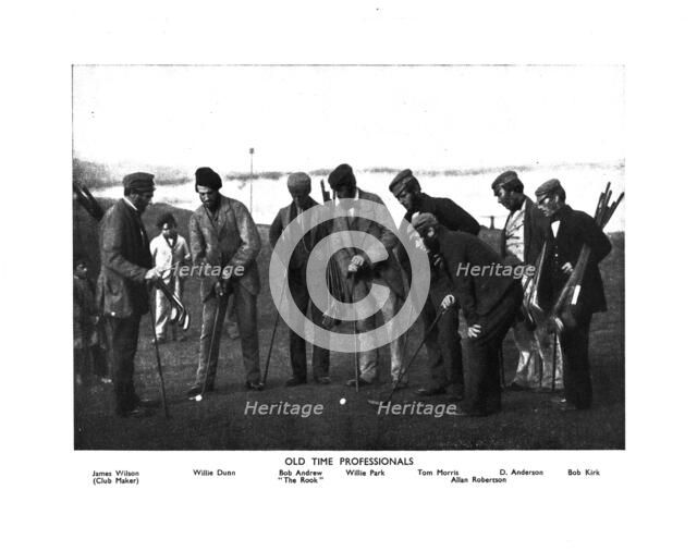 'Old Time Professionals', c1850s. Artist: Unknown.