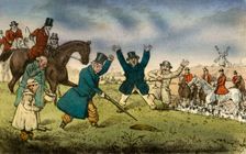Old Tom the Veteran Hare, and his Experiences 1838. Artist: Henry Thomas Alken