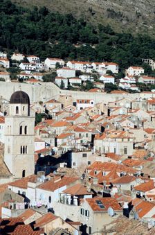 Old Town, Dubrovnik, Croatia. Creator: Vivienne Sharp