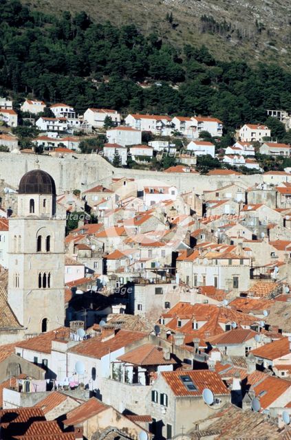 Old Town, Dubrovnik, Croatia. Creator: Vivienne Sharp.