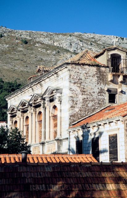 Old Town, Dubrovnik, Croatia. Creator: Vivienne Sharp.