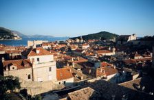 Old Town, Dubrovnik, Croatia. Creator: Vivienne Sharp