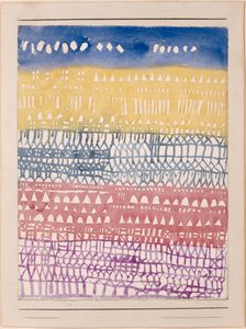 Old Town, (Overview), 1928. Creator: Paul Klee