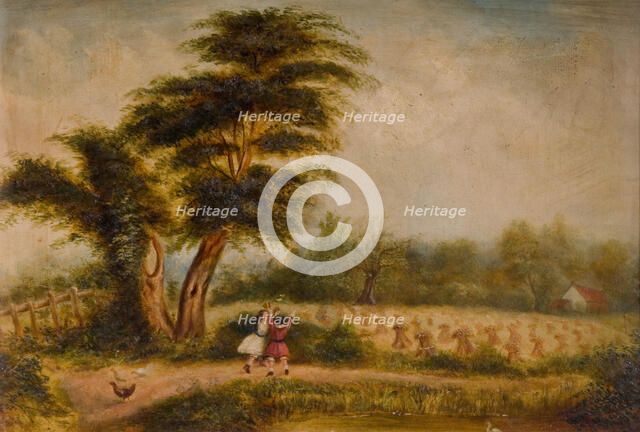 Old Tree at Alum Rock, 1840-1860. Alum Rock, Birmingham. Creator: Unknown.