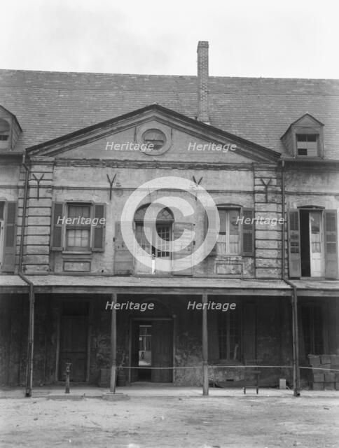 Old Ursuline convent, New Orleans, between 1920 and 1926. Creator: Arnold Genthe.