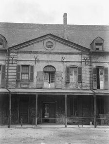 Old Ursuline convent, New Orleans, between 1920 and 1926. Creator: Arnold Genthe