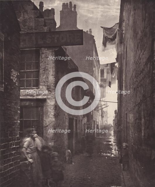 Old Vennel, Off High Street, 1868-1871. Creator: Thomas Annan.