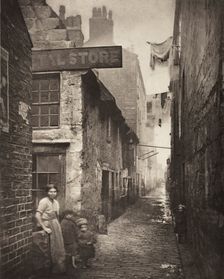 Old Vennel Off High Street (#2), Printed 1900. Creator: Thomas Annan