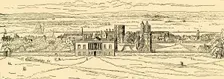 Old View of Greenwich Palace. (After Hollar.) (c1878). Creator: Unknown