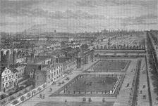Old view of St James's Palace, Westminster, London, before the Great Fire of London, c1870 (1878). Artist: Joseph Swain