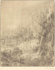 Old Village (Ville vieille). Creator: Alphonse Legros