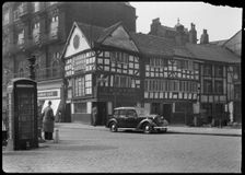 Old Wellington Inn, Old Shambles, Manchester, 1942. Creator: George Bernard Wood