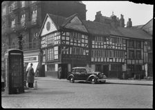 Old Wellington Inn, Old Shambles, Manchester, 1942. Creator: George Bernard Wood