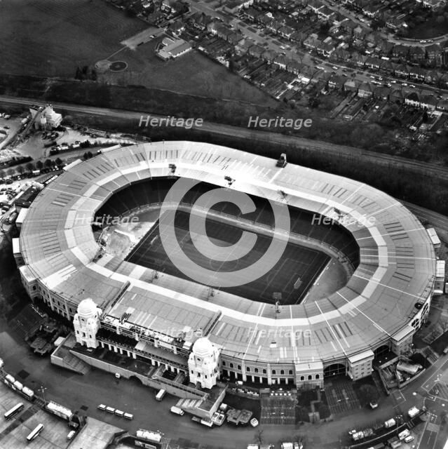 Old Wembley Stadium, London, 1999. Artist: Unknown.