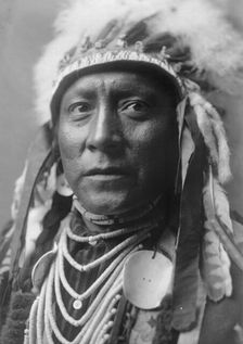 Old White Man, c1908. Creator: Edward Sheriff Curtis