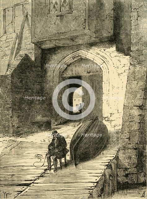 'Old Whitehall Stairs', (c1878). Creator: Unknown.