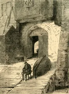 Old Whitehall Stairs (c1878). Creator: Unknown