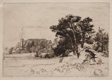 Old Willesley House, 1865. Creator: Francis Seymour Haden (British, 1818-1910)