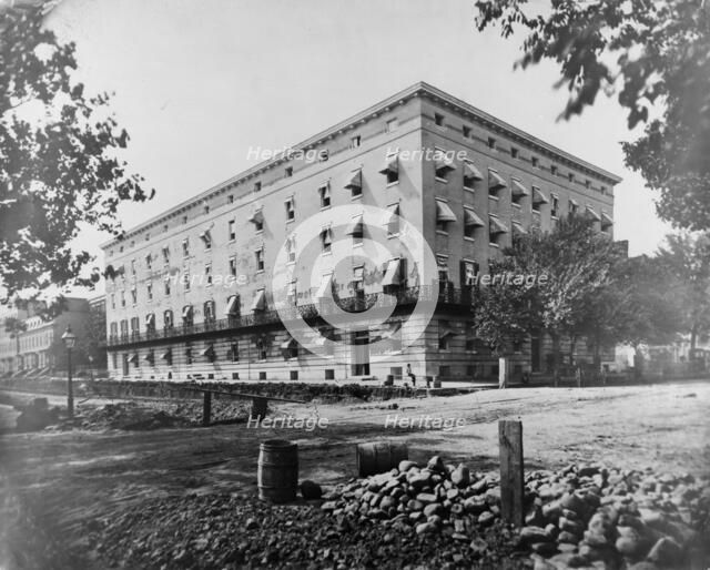 Old Winder Building, 17th St., N.W., below Pa. Ave., Washington, D.C., between 1860 and 1880. Creator: Unknown.