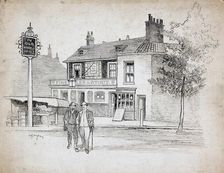 Old Windmill public house, 214-214 Chiswick High Road, Turnham Green, London, 1892-1933. Artist: Charles George Harper