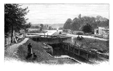 Old Windsor Lock, River Thames, Berkshire, c1888