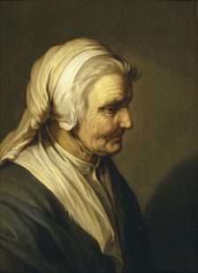 Old Woman, 1635. Creator: Abraham Bloemaert