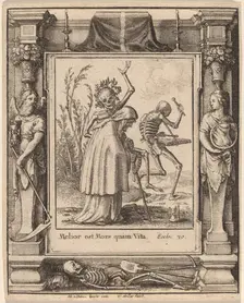 Old Woman, 1651. Creator: Wenceslaus Hollar