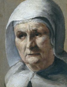 Old Woman, 1655-1667. Creator: Moses ter Borch