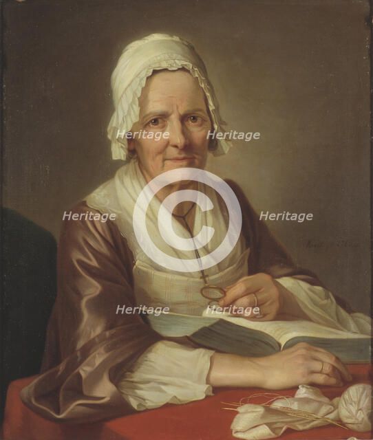 Old Woman, 1768. Creator: Per Krafft the Elder.