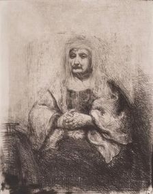 Old Woman, 1834. Creator: William Dyce