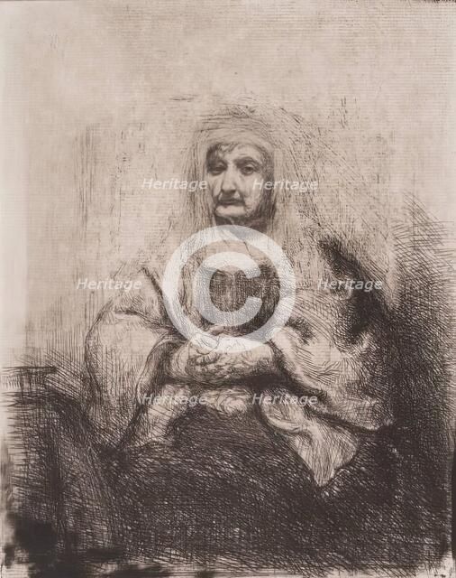 Old Woman, 1834. Creator: William Dyce.