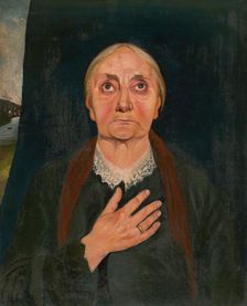 Old Woman at Prayer, 1900. Creator: Csontvary Kosztka Tivada
