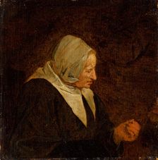 Old Woman, around 1650. Creator: Gerritsz Quiringh van Brekelenkam